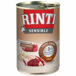 Konzerva RINTI Sensible jehně + rýže - Zákaznícke dni 28.3. – 30.4.2024