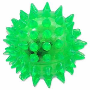 Hračka DOG FANTASY míček LED zelený 5 cm - Zákaznícke dni 28.3. – 30.4.2024