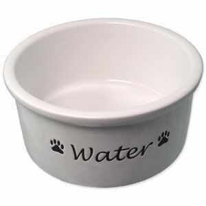 Miska DOG FANTASY keramická bílá Water 15 x 7 cm - Zákaznícke dni 28.3. – 30.4.2024