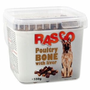 Pochoutka RASCO Dog kosti drůbeží s játry - Zákaznícke dni 28.3. – 30.4.2024