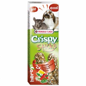 Tyčinky VERSELE-LAGA Crispy s bylinami pro králíky a činčily - Zákaznícke dni 28.3. – 30.4.2024