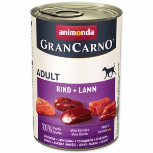 Konzerva ANIMONDA Gran Carno hovězí + jehně - Zákaznícke dni 28.3. – 30.4.2024