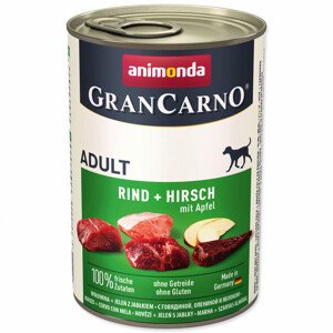 Konzerva ANIMONDA Gran Carno hovězí + jelení + jablka - Zákaznícke dni 28.3. – 30.4.2024