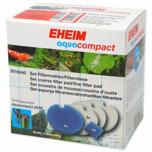 Náplň EHEIM filtrační sada pro Aquacompact 40 / 60 - Zákaznícke dni 28.3. – 30.4.2024