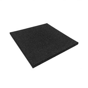 Gumová fitness podlaha Sedco Outdoor 50x50x2 cm (černá)