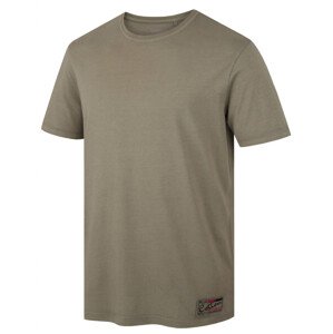 Pánské bavlněné triko Tee Base M dark khaki (Velikost: S)