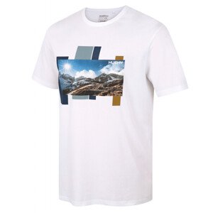Pánské bavlněné triko Tee Skyline M white (Velikost: S)