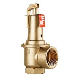 DUCO ventil pojistný 6/4“×2“, 10bar, 2380kW, membránový, závitový, topení, mosaz