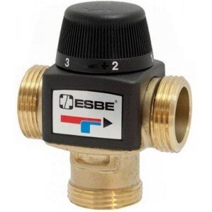 ESBE VTA 572 ventil G1", 30-70°C, směšovací, termostatický, vnější závit