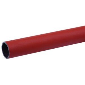 Trubka 2"x3,2mm svařovaná, atest na plyn, červená