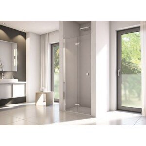CONCEPT 200 sprchové dveře 100x200 cm, skládací, levé, aluchrom/čiré sklo
