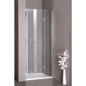 CONCEPT 300 sprchové dveře 80x190 cm, křídlové, pravé, stříbrná/čiré sklo