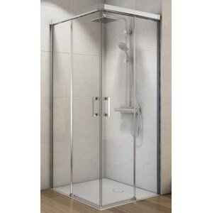 CONCEPT 300 STYLE sprchové dveře 90x200 cm, posuvné, levé, aluchrom/číre sklo