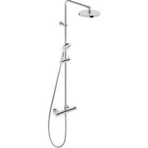 DURAVIT B.2 sprchový set s termostatickou baterií, horní sprcha, ruční sprcha, tyč, hadice, chrom