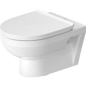 DURAVIT NO.1 závěsné WC 365x650mm, hluboké splachování, odpad vodorovný, rimless, bílá
