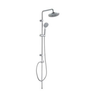 EASY sprchový set bez baterie, horní sprcha, ruční sprcha, tyč, hadice, chrom