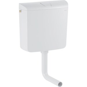 GEBERIT AP110 WC nádržka, boční a zadní přívod vody, Start-Stop, alpská bílá