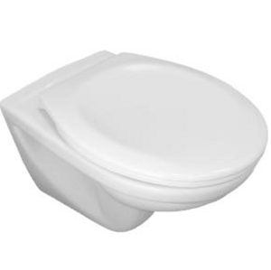 JIKA DINO WC závěsné 355x530x340mm bez oplachového okruhu, hluboké splachování, bílá 8.2137.7.000.000.1