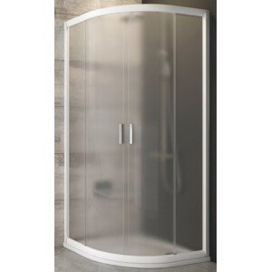 RAVAK BLIX BLCP4 90 sprchový kout 90x90 cm, R488, posuvné dveře, bílá/sklo grape
