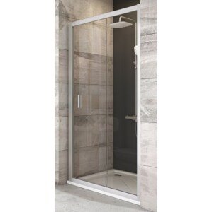 RAVAK BLIX BLDP2 120 sprchové dveře 120x190 cm, posuvné, chrom lesk/sklo transparent