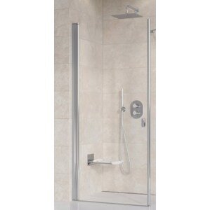RAVAK CHROME CRV1-90 sprchové dveře 90x195 cm, lítací, chrom lesk/sklo transparent
