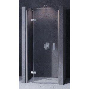 RAVAK SMARTLINE SMSD2 90 A sprchové dveře 90x190 cm, křídlové, levé, chrom/sklo transparent