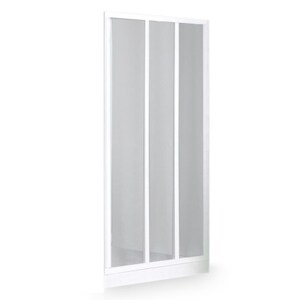 ROTH PROJECT LD3/900 sprchové dveře 90x180 cm, posuvné, bílá/plast damp