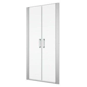 SANSWISS DIVERA D22T2 sprchové dveře 120x200 cm, lítací, aluchrom/čiré sklo