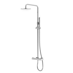 STEINBERG 100 sprchový set s termostatickou baterií, horní sprcha, ruční sprcha, tyč, hadice, chrom