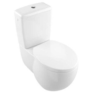 VILLEROY & BOCH AVEO WC kombinované 410x720mm, odpad vodorovný, bez nádržky, hluboké splachování, bílá Alpin CeramicPlus