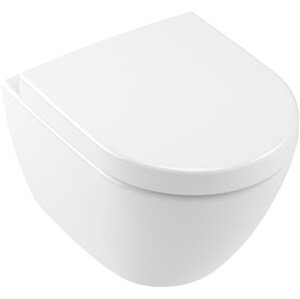 VILLEROY & BOCH VERITY DESIGN 2.0 závěsné WC 355x480 mm, rimless DirectFlush, bílá Alpin