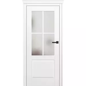 Bílé interiérové dveře Peonia 1 (UV Lak) - Výška 210 cm