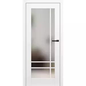 Bílé interiérové dveře Amarylis 6 (UV Lak) - Výška 210 cm