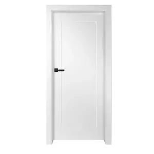 Bílé interiérové dveře Turan 2 (UV Lak) - Výška 210 cm