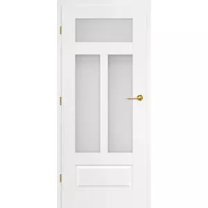 Bílé interiérové dveře Nemézie 9 (UV Lak) - Výška 210 cm