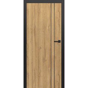 Interiérové dveře Intersie Lux Černá 204 - Výška 210 cm