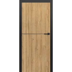 Interiérové dveře Intersie Lux Černá 214 - Výška 210 cm