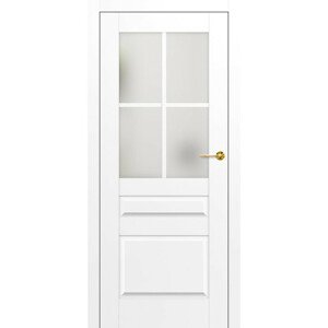 Bílé interiérové dveře Peonia 3 (UV Lak)