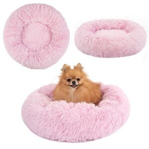 Pelíšek pro psy a kočky růžový 60cm