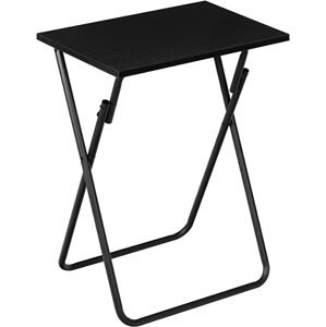 Malý skládací stolek černý