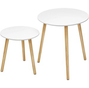 Skandinávský minimalistický konferenční stolek, 2ks